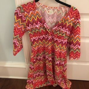 colorful stretchy dress